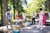 「純烈ドタバタキャンプ！4」のワンシーン。