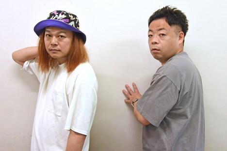 左から中山功太、ダイアン・ユースケ。