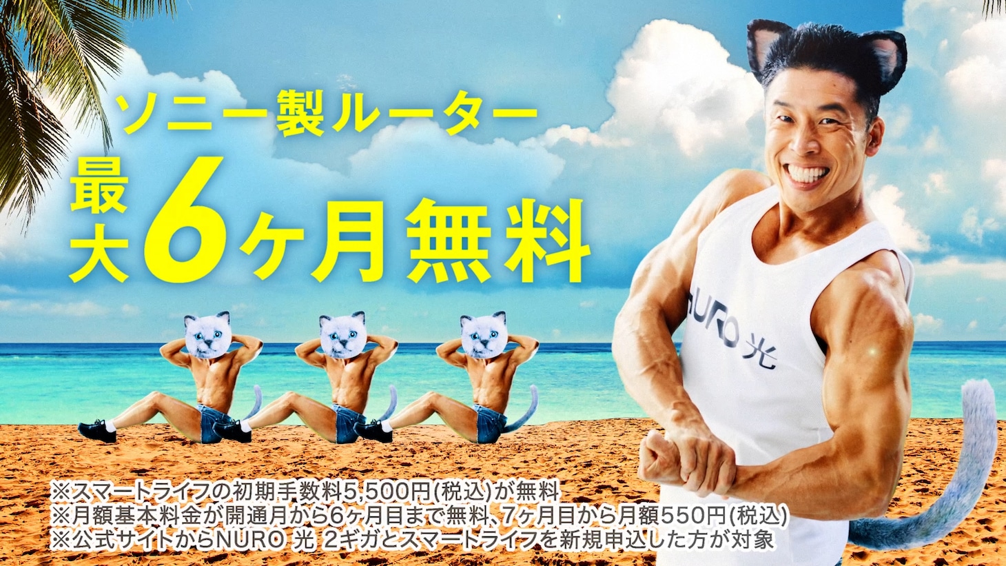 WebCM「どっちニャンだい？」編より。