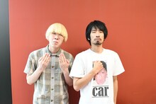 真空ジェシカ。左からガク、川北。