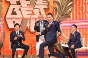 左から、今田耕司、笑福亭鶴瓶、爆笑問題。(c)TBS