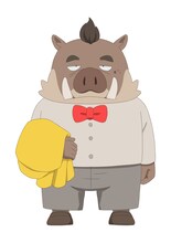 ダイアン・ユースケが声を当てているホモサピエンスの柴垣。