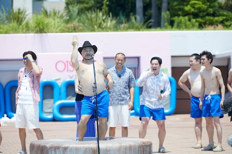 「石橋貴明プレミアム第16弾 東西お笑い水泳大会in大磯」より。