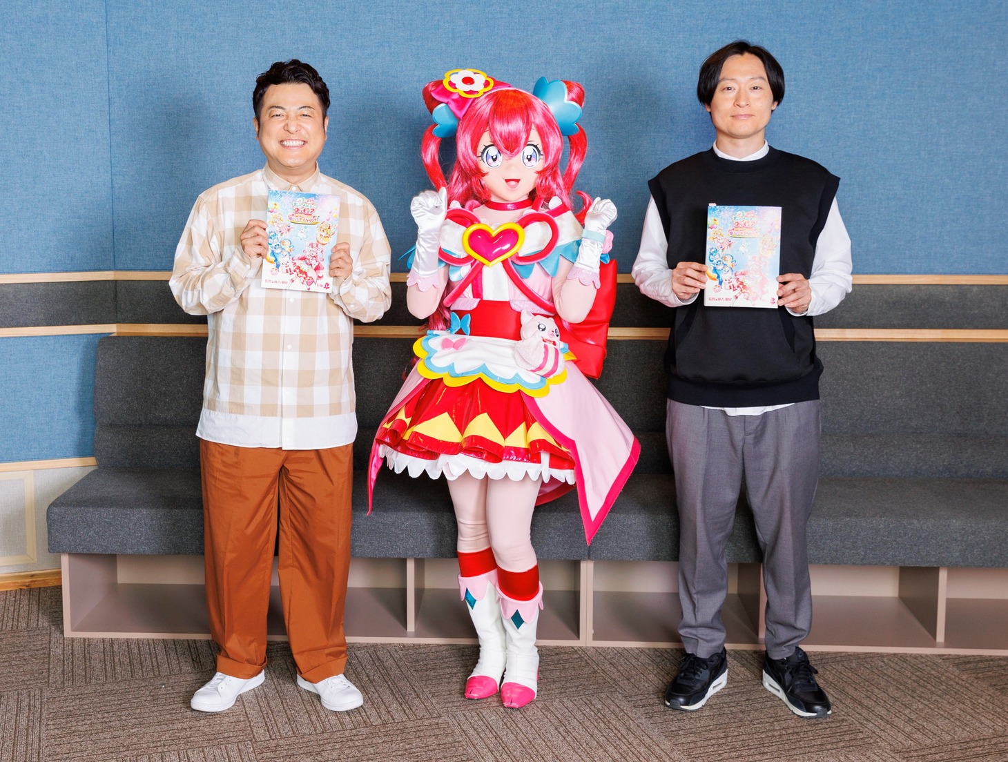 「映画デリシャスパーティ♡プリキュア 夢みる♡お子さまランチ！」に声優キャストとして参加する和牛。