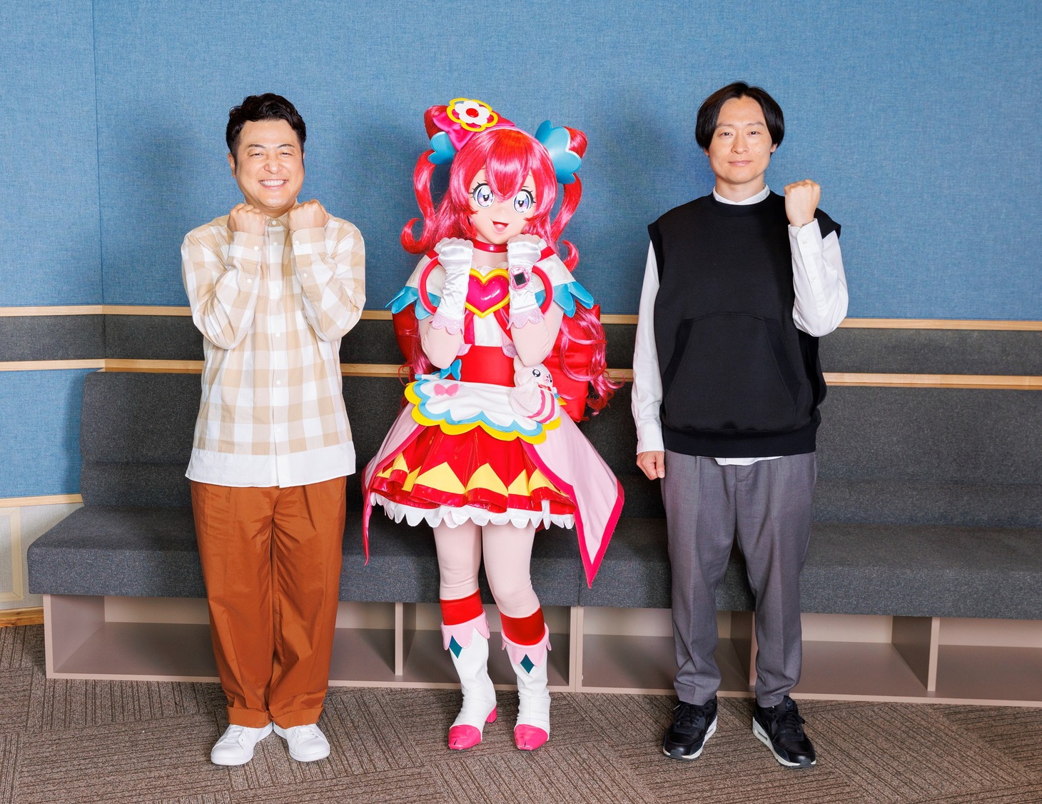 「映画デリシャスパーティ♡プリキュア 夢みる♡お子さまランチ！」に声優キャストとして参加する和牛。