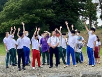 「負けるな！熱血ハナコのお笑い部」より。(c)テレビ埼玉