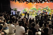 100人の番組ファンを招いた「今ちゃんの『実は…』」スタジオ収録の様子。(c)ABCテレビ