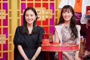 左から百田夏菜子、高城れに。(c)日本テレビ