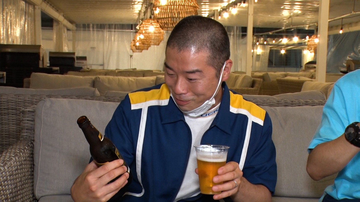 アキナのロケVTRより。(c)カンテレ