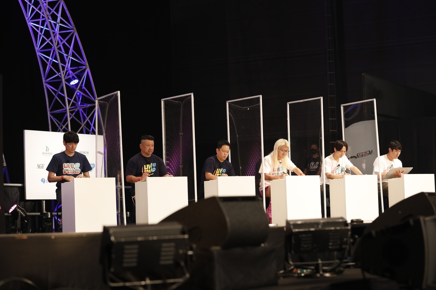 「博多大吉と麒麟川島の新大喜利倶楽部in LIVE STAND」より。