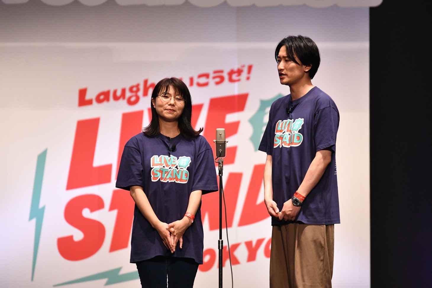 「性格の悪いネタをするライブ」に出演する相席スタート。