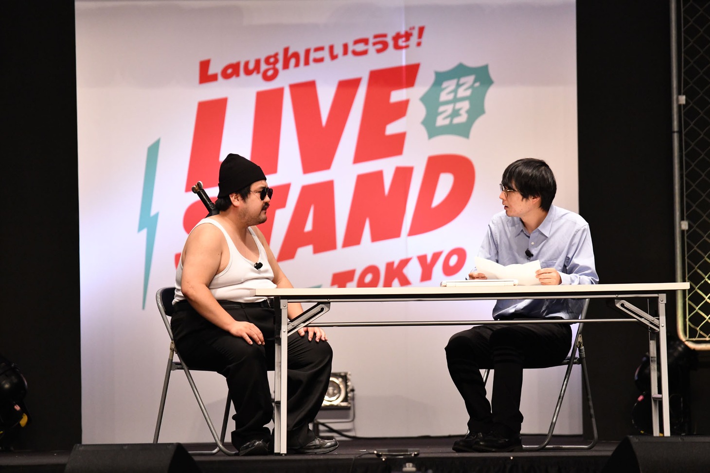 「性格の悪いネタをするライブ」に出演する空気階段。