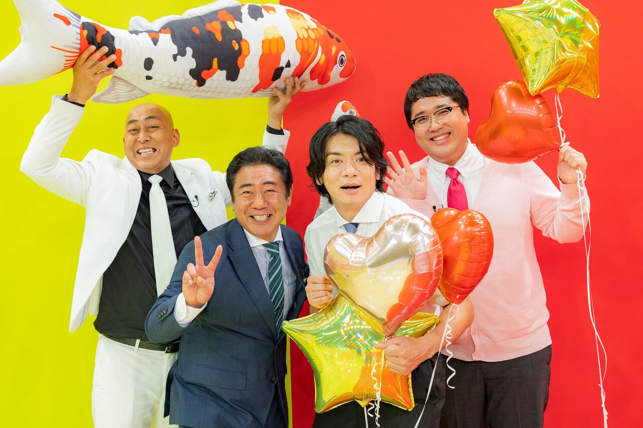 錦鯉とマヂカルラブリー。