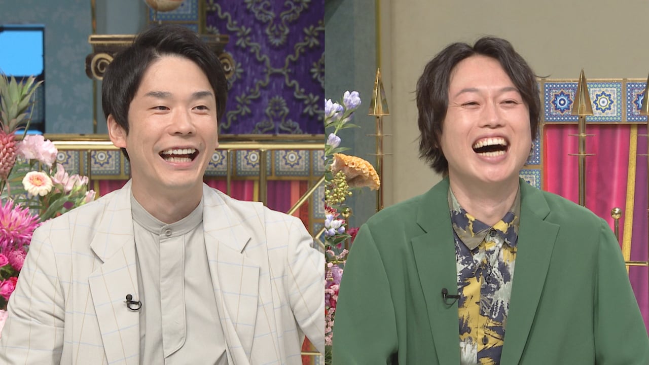 左からかまいたち濱家、見取り図リリー。(c)日本テレビ