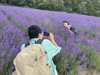 「おさんぽ北海道 ～この旅はお世話になります～ 中富良野町篇」より。(c)HBC