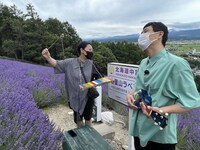 「おさんぽ北海道 ～この旅はお世話になります～ 中富良野町篇」より。(c)HBC