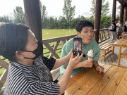 「おさんぽ北海道 ～この旅はお世話になります～ 中富良野町篇」より。(c)HBC