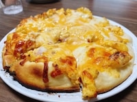 カルボナーラピザが完成！