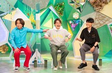 「やすとものいたって真剣です」に出演する（左から）永野、祇園。(c)ABCテレビ