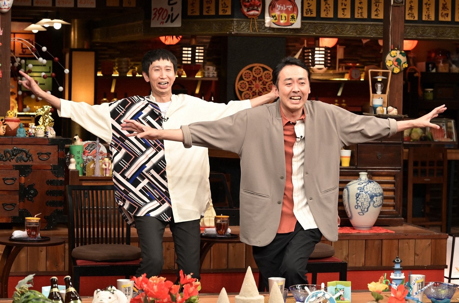 「人生最高レストラン」に出演するアンガールズ。(c)TBS