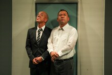 バイきんぐ単独ライブ「キャバレー」に出演したバイきんぐ。（撮影：二瓶 彩）