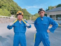 左から西川きよし、石田靖。(c)カンテレ