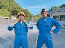 左から西川きよし、石田靖。(c)カンテレ