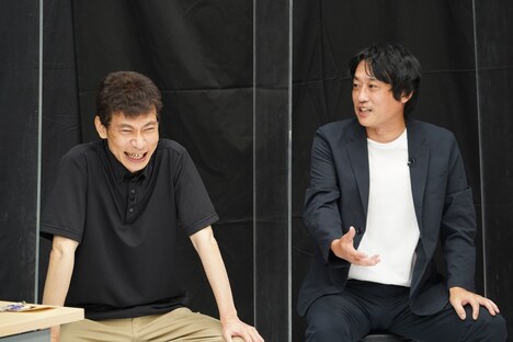 左から「ピー板・アーツ」ことインパルス板倉、フルーツポンチ村上。