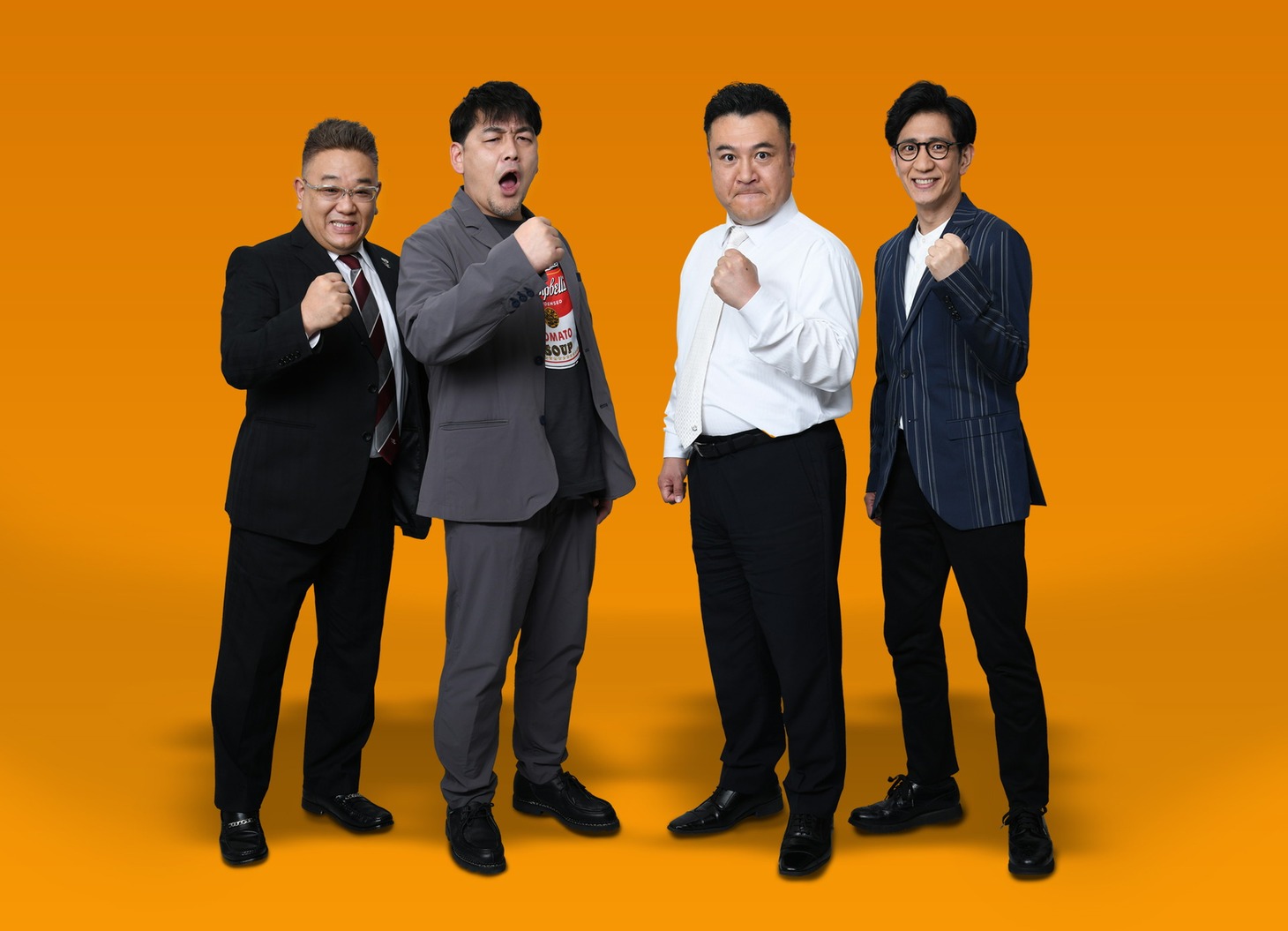 「お笑い実力刃presents 証言者バラエティ アンタウォッチマン」代表カット (c)テレビ朝日