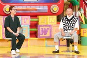 左から中居正広、笑福亭鶴瓶。(c)日本テレビ