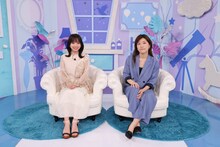 齊藤京子とヒコロヒー。(c)テレビ朝日
