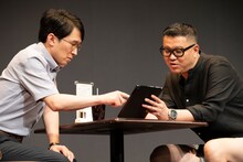 「シソンヌライブ[onze]」のゲネプロの様子。