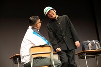 「シソンヌライブ[onze]」のゲネプロの様子。