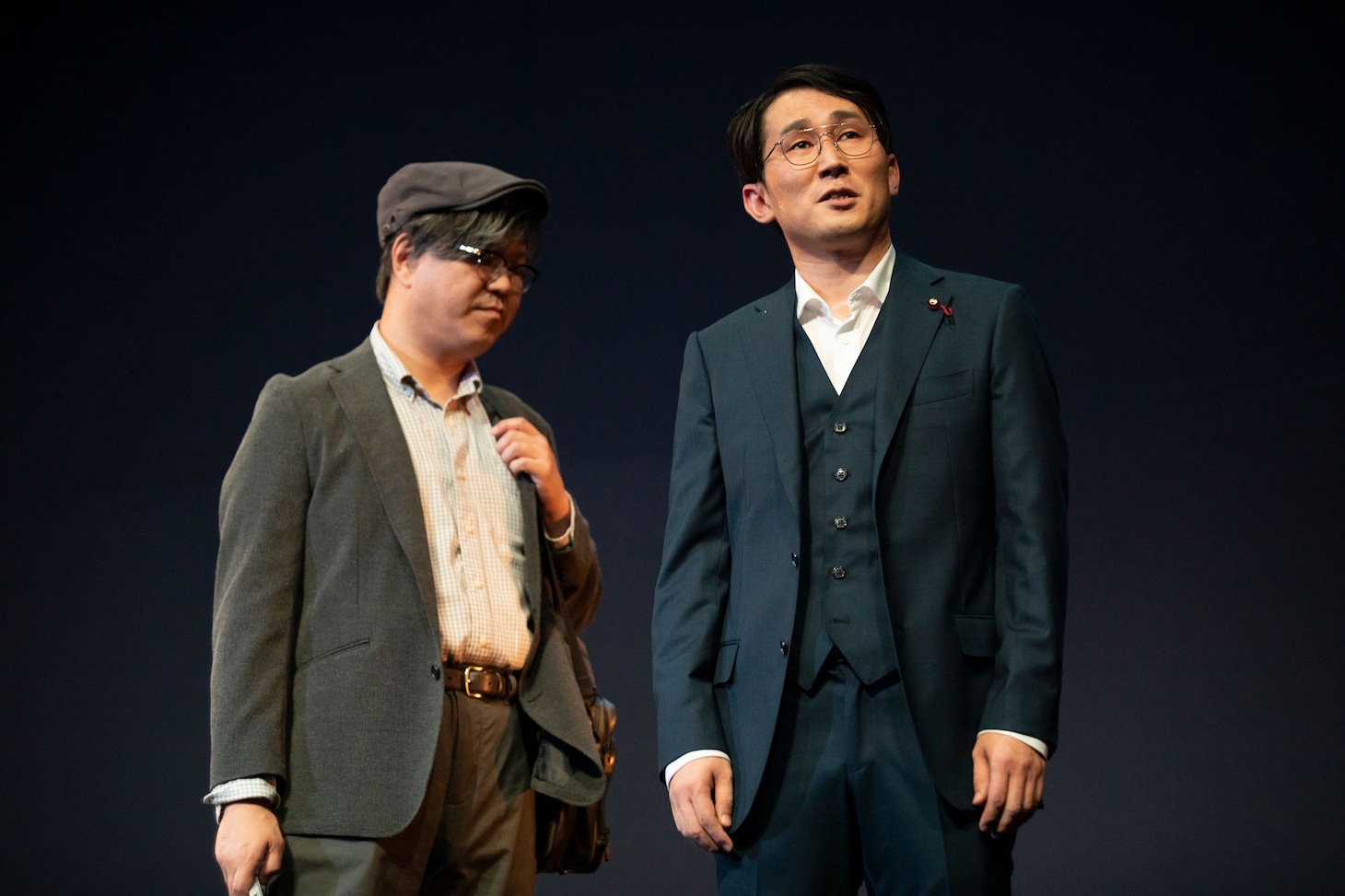 「シソンヌライブ[onze]」のゲネプロの様子。