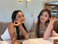 左から、みちょぱ、ゆうちゃみ。(c)フジテレビ