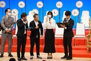 「吉本新喜劇座員総選挙」結果発表イベントの様子。