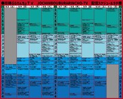 「珍棒ぶらりんちょTV」の「配信スケジュールラテ欄」。