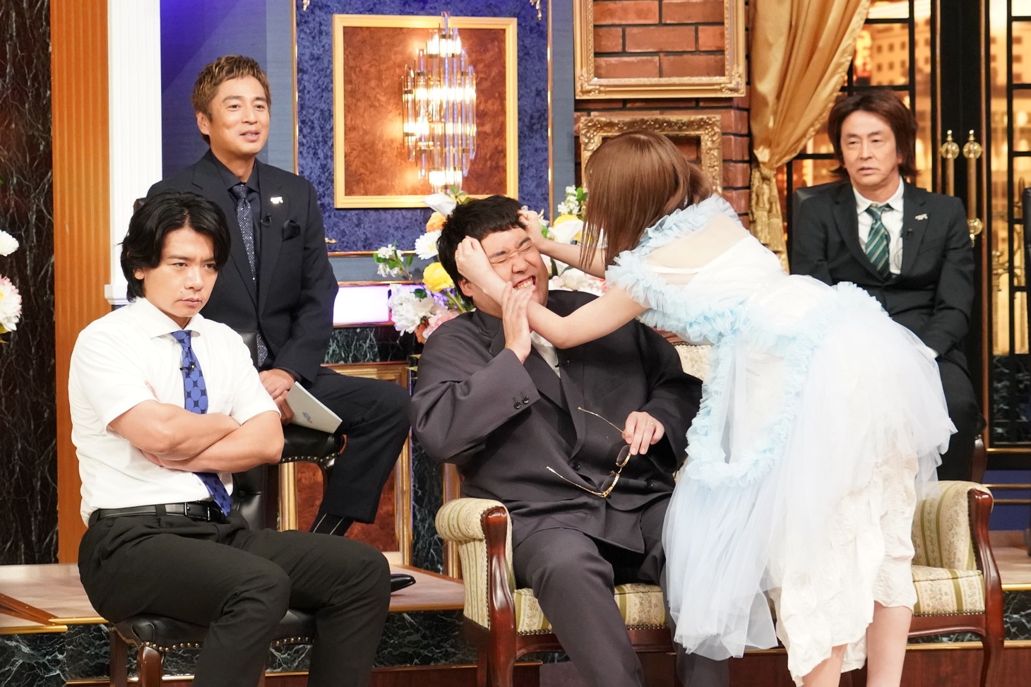 「しゃべくり007」のワンシーン。(c)日本テレビ