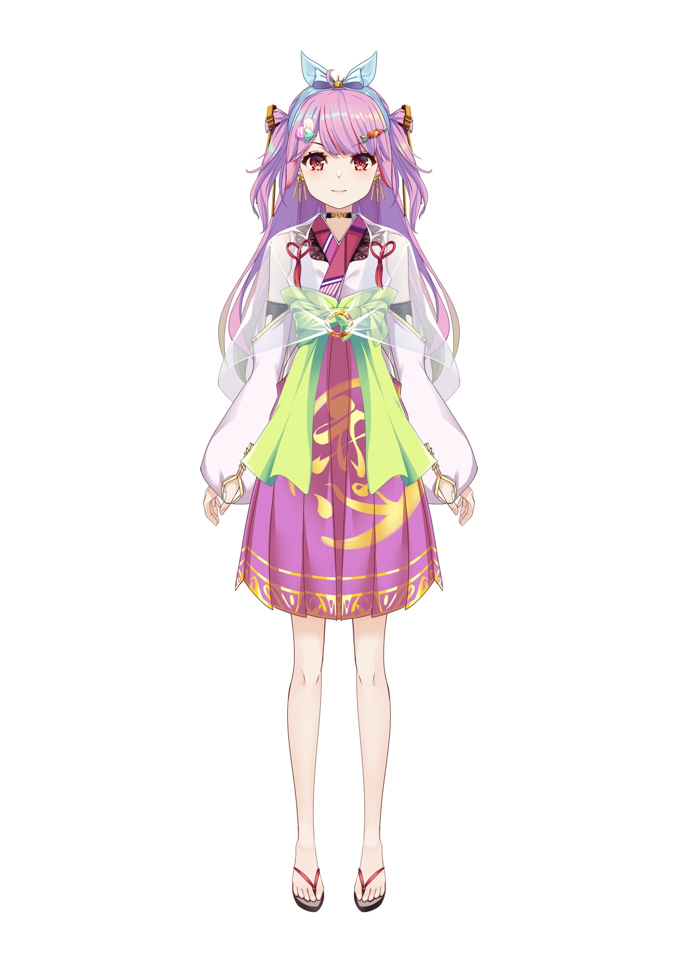 VTuber・恋神イザミ (c)日本テレビ