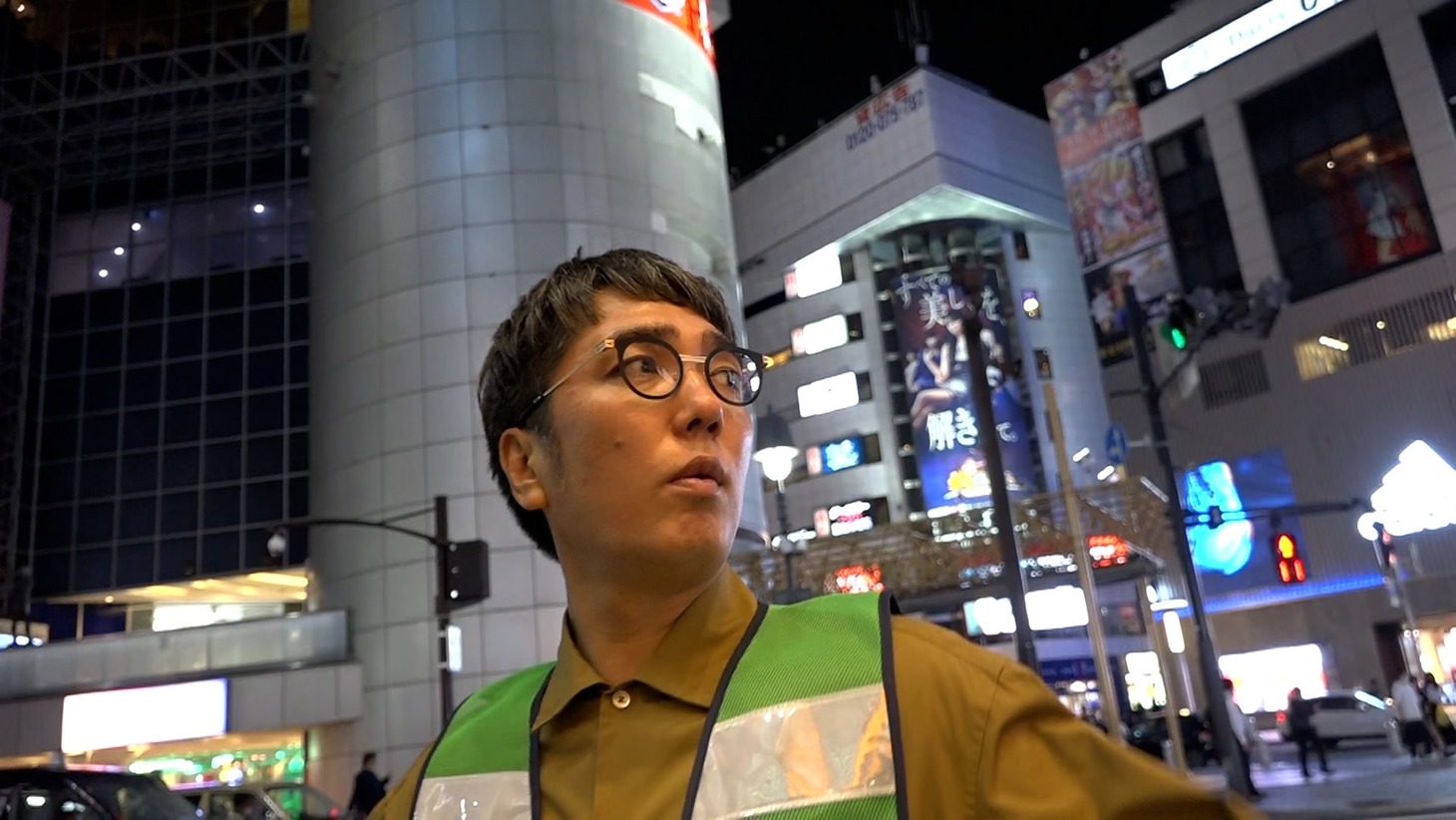 水曜NEXT！「夜の顔」に出演する、おぎやはぎ小木。(c)フジテレビ