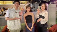 ゲストの中野綾香（中央）。