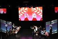 最初のラウンドを1位で通過したいぬ。