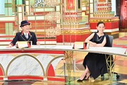 中居正広と篠原ともえ。(c)TBS