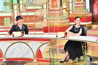 中居正広と篠原ともえ。(c)TBS