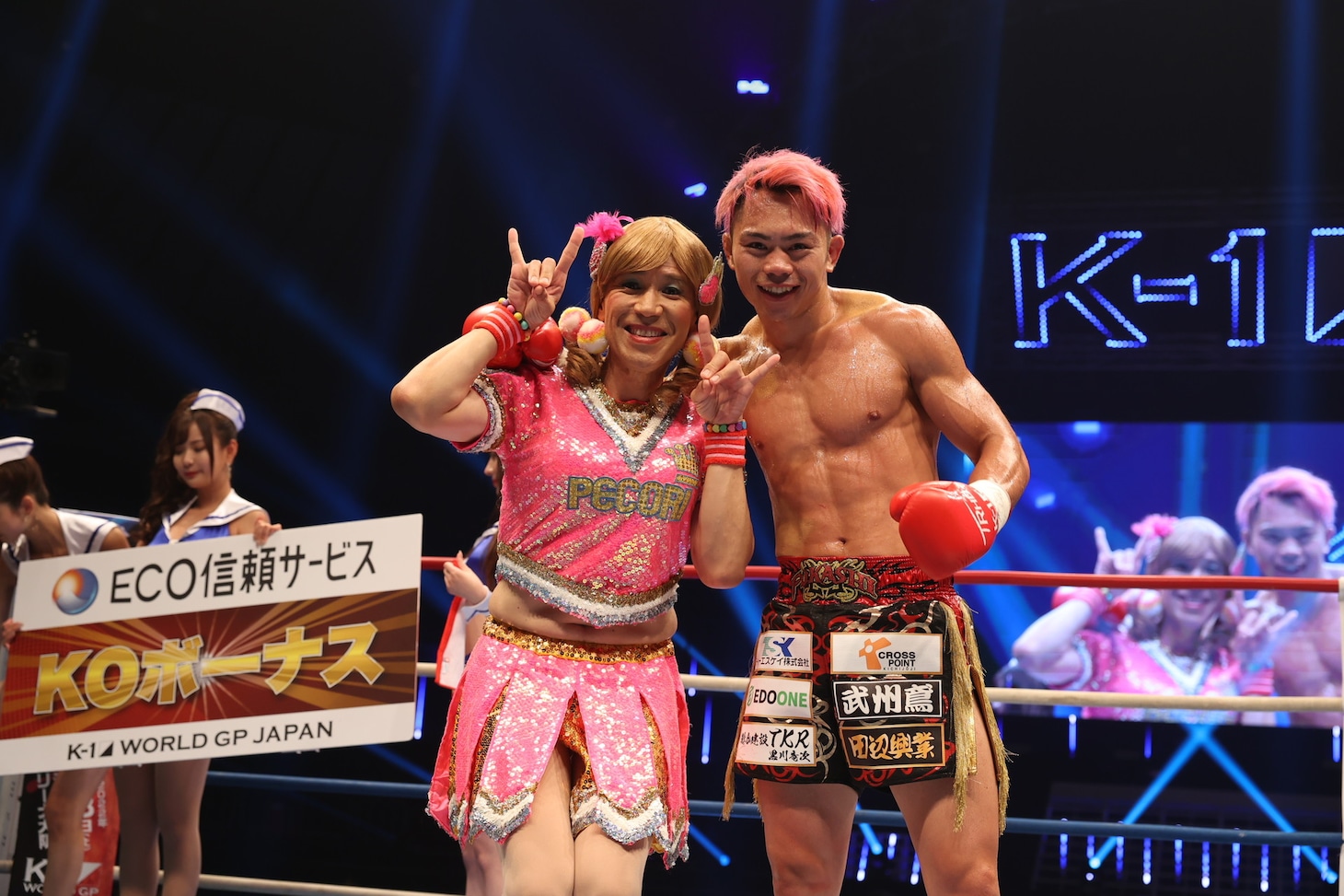 左からゴリエ、不可思。