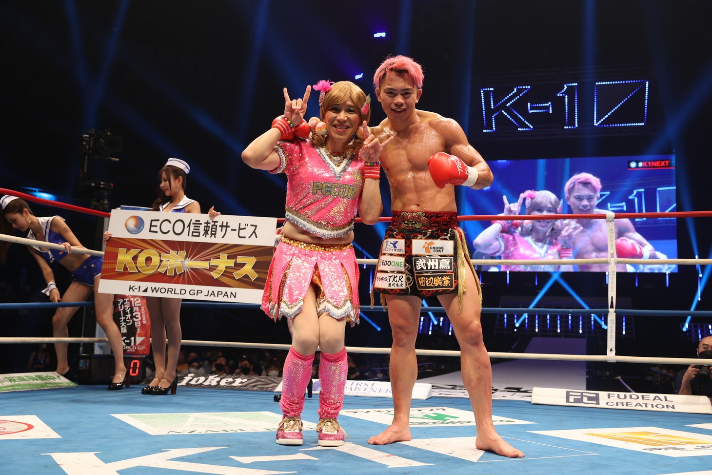 左からゴリエ、不可思。