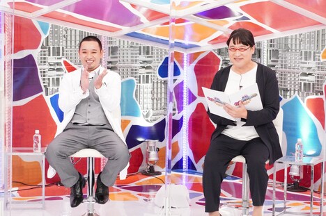 左から、千鳥・大悟、南海キャンディーズ山里。(c)フジテレビ