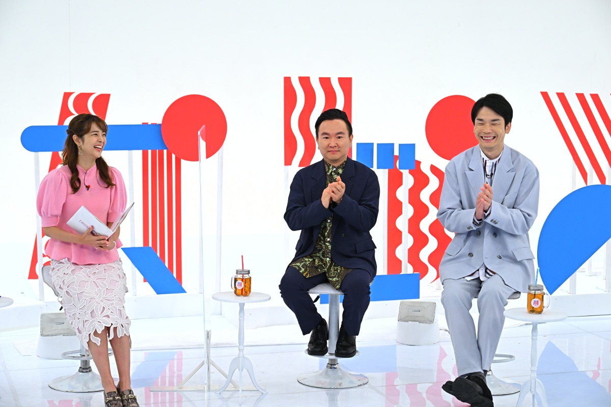 久代萌美とかまいたち。(c)TBS