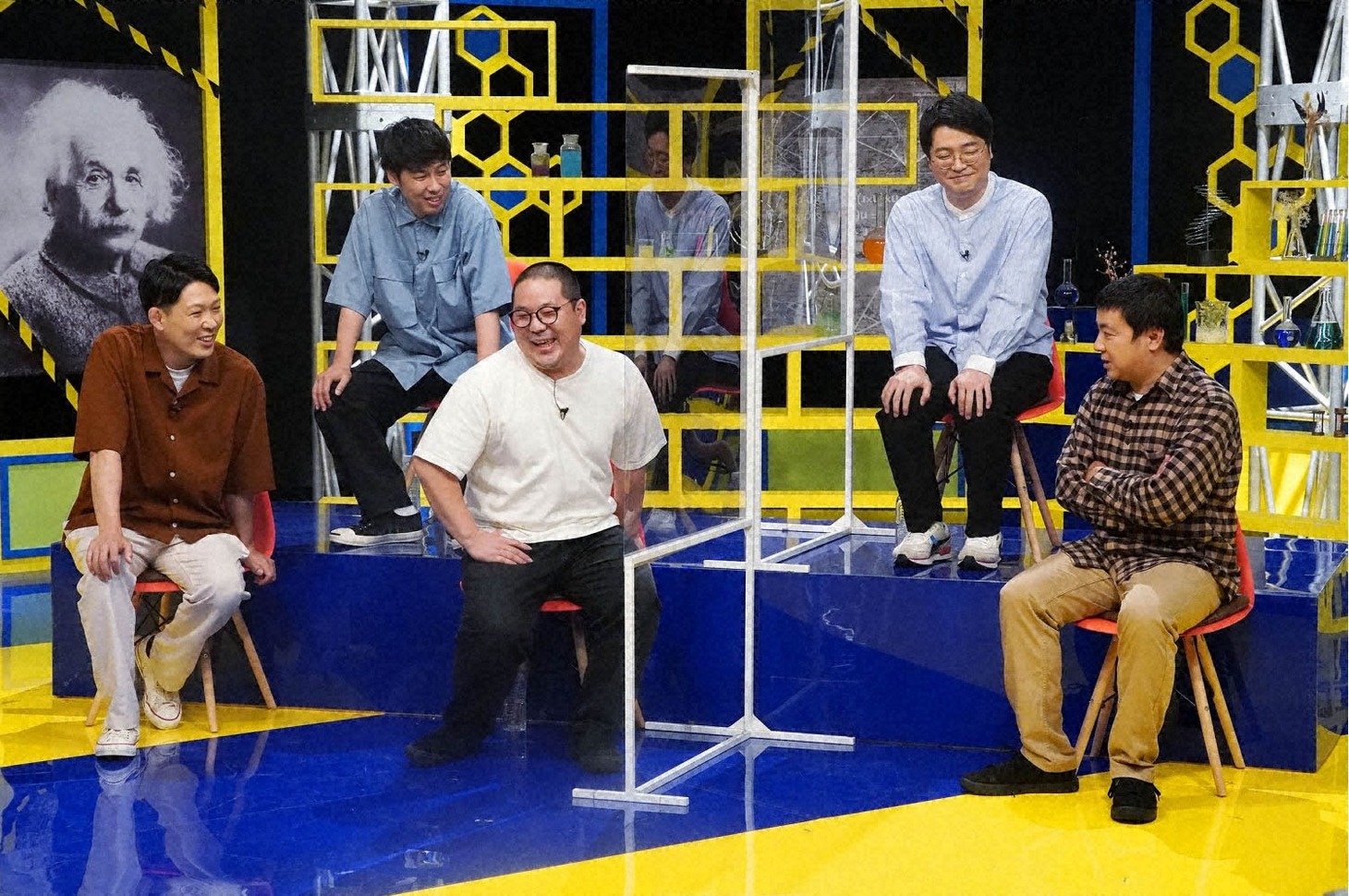 9月24日、10月1日放送回に登場するネルソンズとサスペンダーズ。