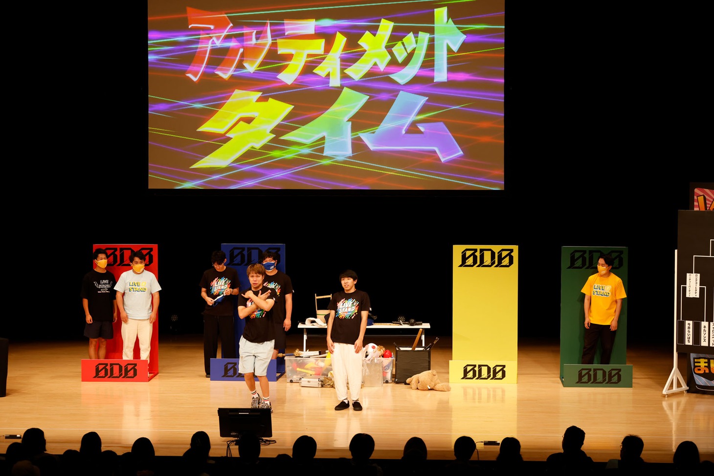 準決勝の様子。